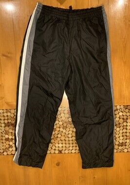 Athletic works trackpants oversize 31x30 black